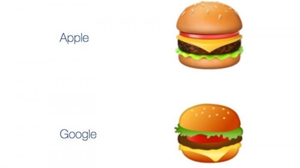 Android汉堡表情让老外齐吐槽：谷歌员工实力晒图